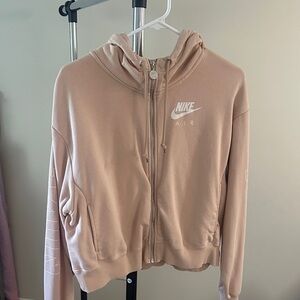 Nike Air Blush Pink Zip-Up Hoodie